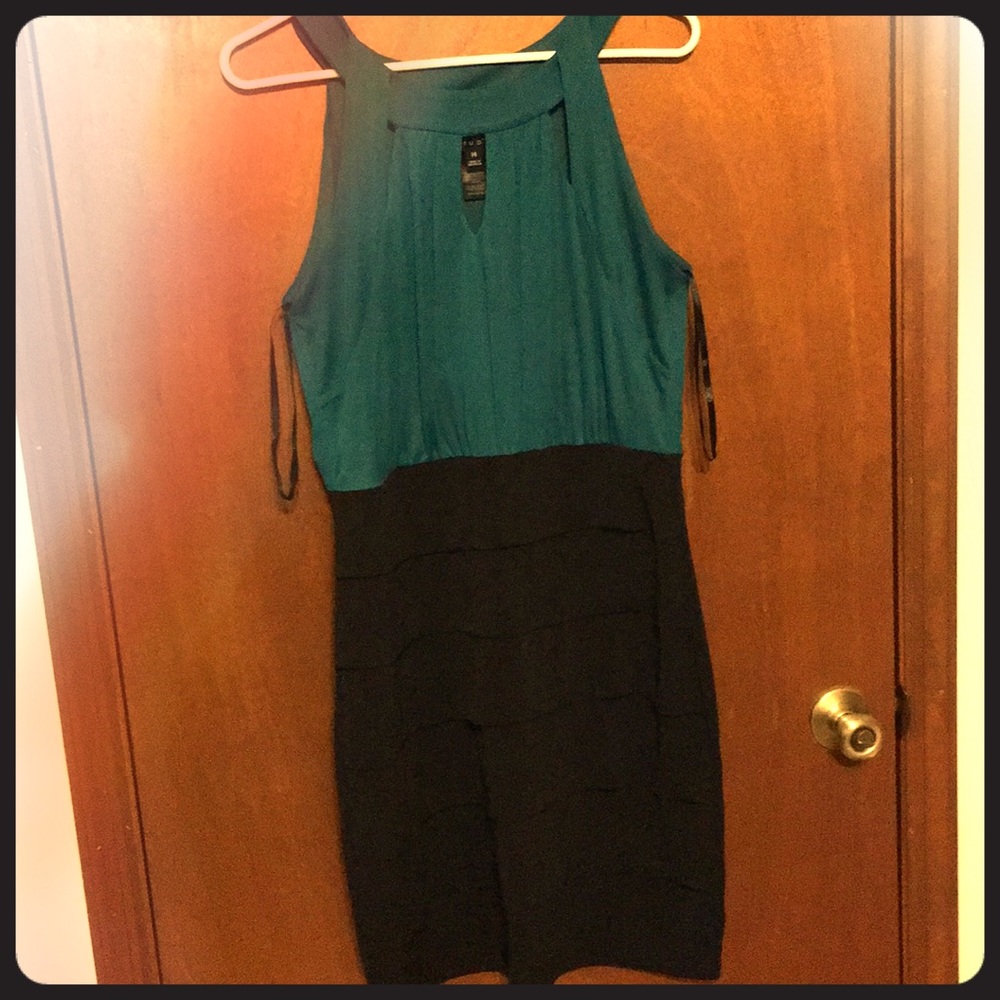 Two tone minidress